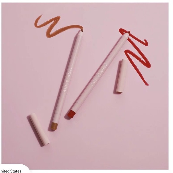 Ace Beaute Lip Liner Duo in Be Peachy & So Gorgeous - Full Sizes! *BNIB - Picture 13 of 16